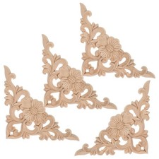  4 Pcs Rifiniture Legno