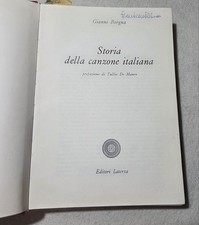 Storia della canzone italiana