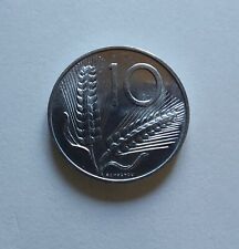 MONETA DIECI LIRE 10 SPIGHE ARATRO ITALIA 1969 REPUBBLICA ITALIANA AG8