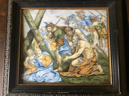 Quadro maiolica ceramica - quadro,