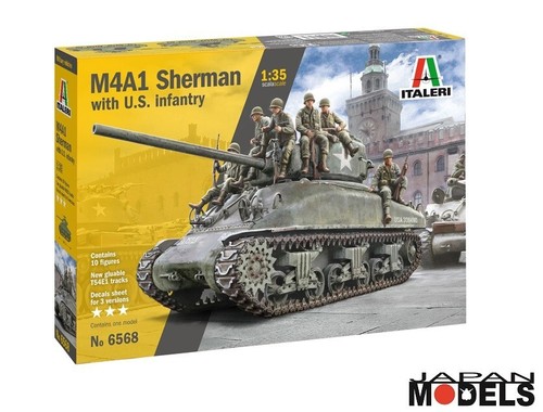 M4a1 sherman with infantry - sherman,