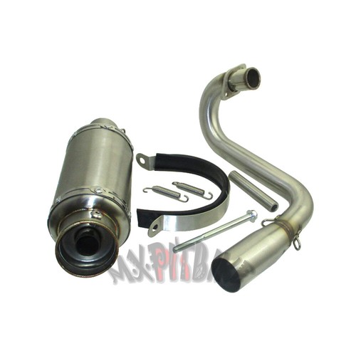 Marmitta scarico acciaio inox - marmitta,