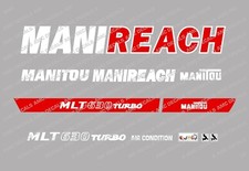 Set Di Adesivi Manitou Mlt 630 Turbo Manireach