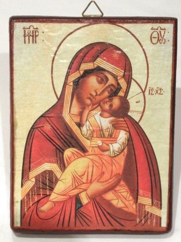 Icona sacra russa madonna - sacra,