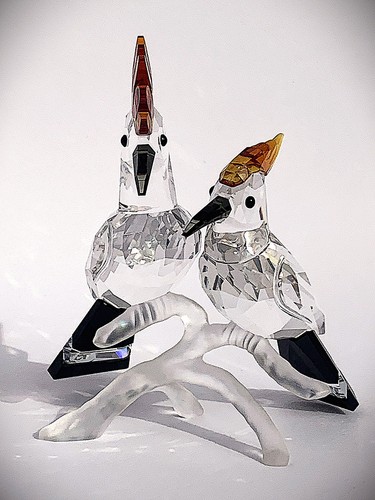 Swarovski coppia upupa - swarovski,