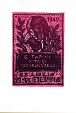 1949 - Ex libris G. Papini -
