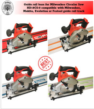 Base adattatore seghetto circolare HD18CS-0 Milwaukee Fuel M18 binario guida made in UK