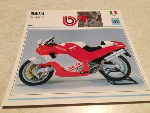 Carta moto bimota 906 tesi - carta,
