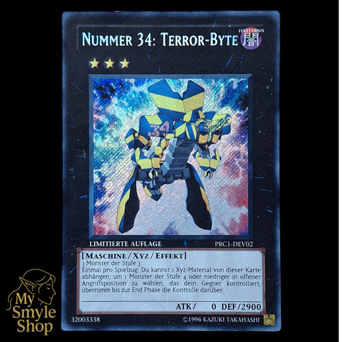 Yugioh numero teror byte - yugioh,