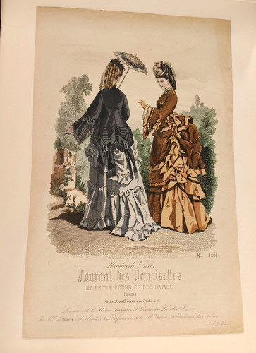 Stampa moda francese a - moda,