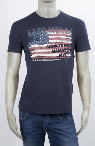 Shirt fred mello - mello, blu