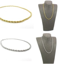 Collana Intrecciata Corda da