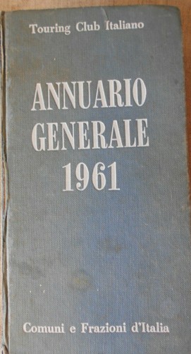 Annuario generale 1961 - annuario,