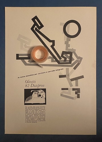 Rara pubblicita olivetti 82 - rara,