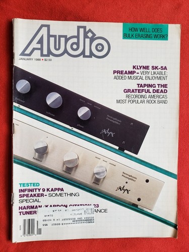 Audio infinity 9 kappa - audio,