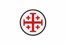 Toppa Stemma Bandiera Croce