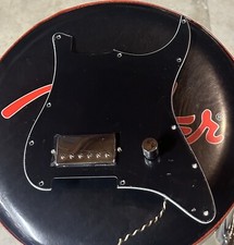 Parafango Humbucker cromato Hot Wound USA Spec elettronica carico Strat battipenna