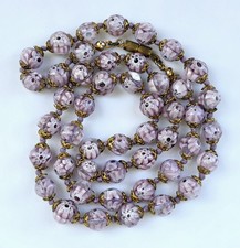 Collana Perline Vetro di