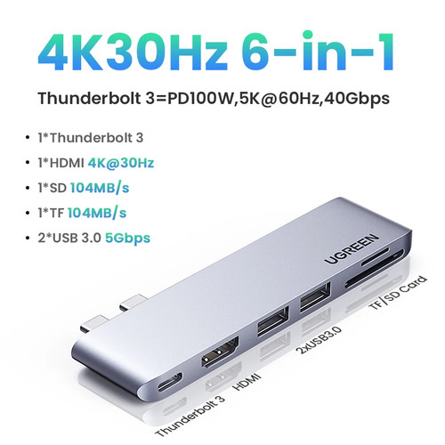 Ugreen hub usb c - ugreen,