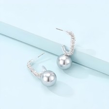 Orecchini pendenti perle