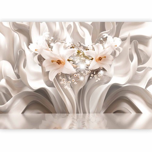 Fiori gigli astratto ottica - ottica, 3d