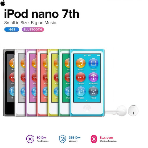 Apple ipod nano - 7a, generazione