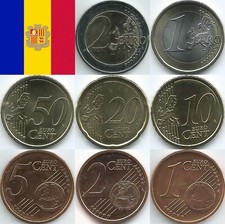 Monete euro andorra dal 2014 - dal,