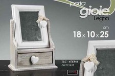 PORTA GIOIE GIOIELLI IN LEGNO