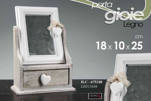 Porta gioie gioielli legno - gioie,