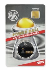 Piombini 4.5mm RWS Power Ball pallini per carabina aria compressa co2 plinking