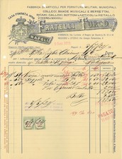 Fattura int. FRATELLI TURCO