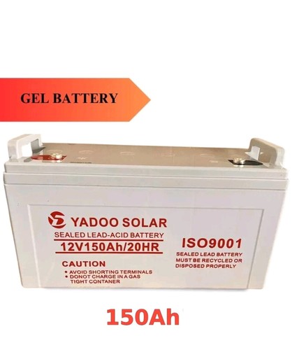 Batteria gel 150ah 12v per - 12v,