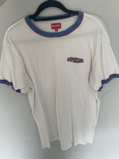 Supreme Ringer T Shirt White