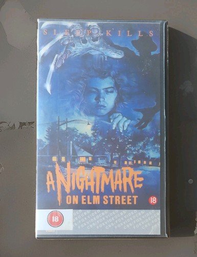 Nightmare elm street vhs - a, on