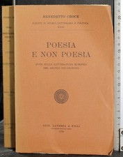 POESIA E NON POESIA. BENEDETTO