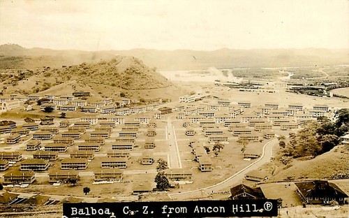 Balboa canal zone - canal, ancon