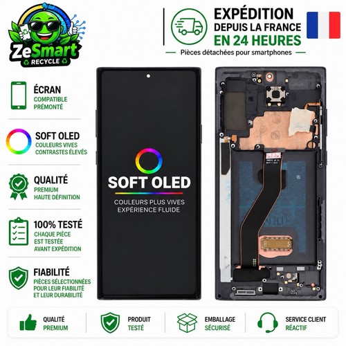 Ecran soft oled avec - ecran, châssis