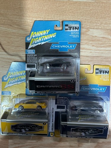 Johnny lightning tin - johnny, chevrolet