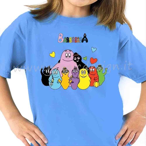 Tshirt barbapapa giro per - barbapapa,