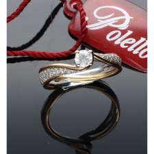 POLELLO ANELLO SOLITARIO IN