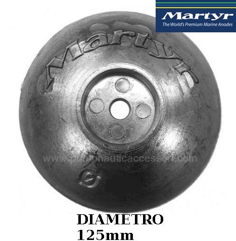 Anodo flangia 125mm - flangia,