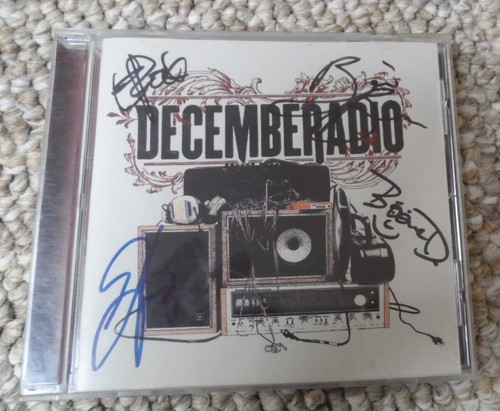 Decemberadio signed cd - signed,