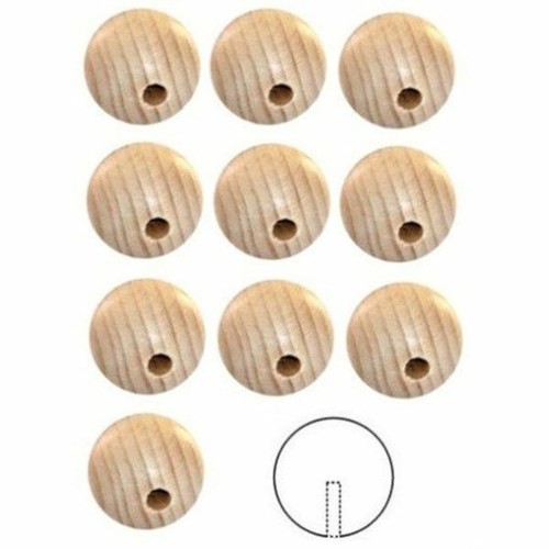Sfere legno 5 con - in, cm