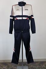 DIADORA DAVI'S CUP TENNIS TUTA COMPLETO TG 44 TRACKSUIT GIACCA PANTS DONNA SPORT