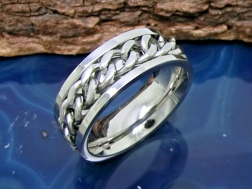 Anello rotante acciaio - anello, inox