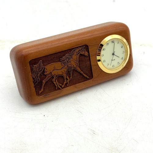 Orologio scrivania legno - in,