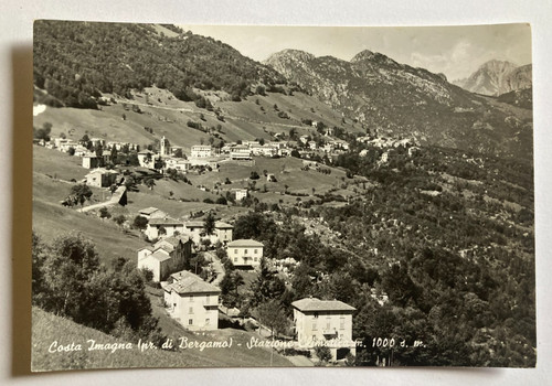 Cartolina bergamo costa - ,