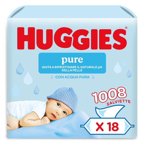 Huggies pure baby - huggies, salviette