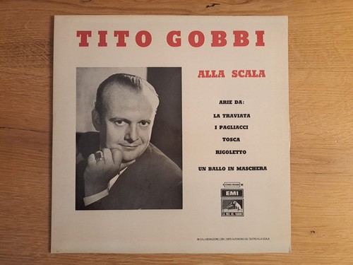 Tito gobbi alla scala - tito,