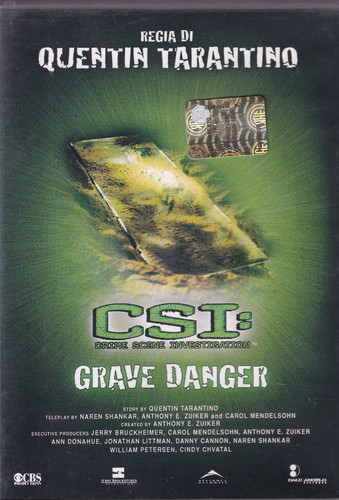 Csi grave danger dvd comenuovo - danger,